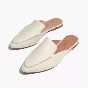 Madewell The Frances Skimmer Mule in Leather